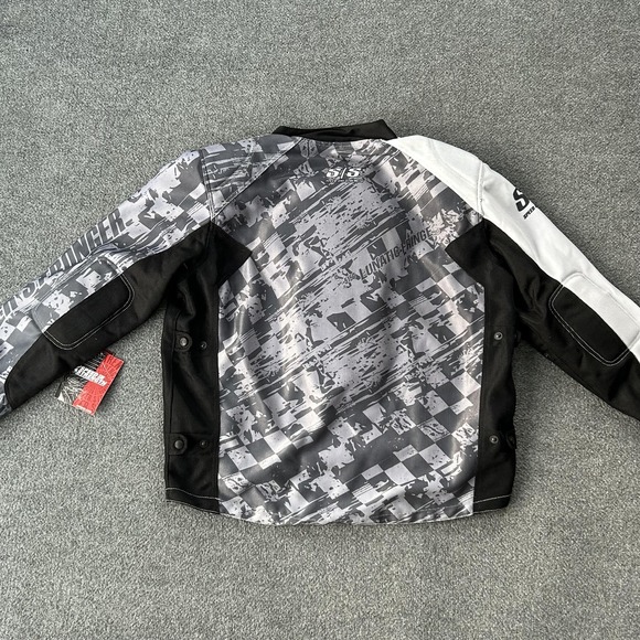Speed And Strength Jacket Mens 2XL Gray Luna Frnq Mesh Jersey Motorcycle Racing - Picture 12 of 13